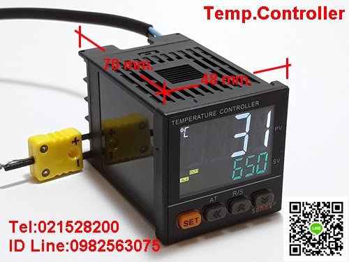 ขาย Temp Controller SOMMY  PID and ON OFF  Controller ราคาถูก